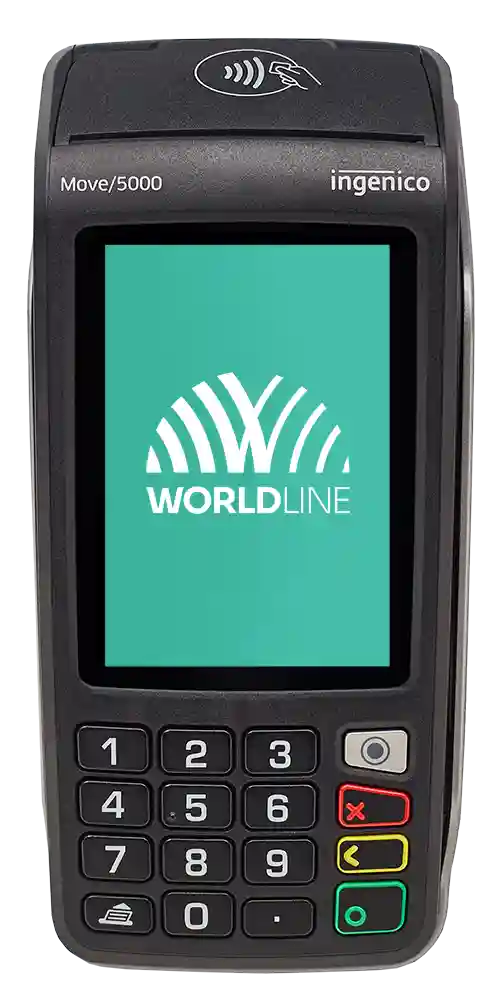 Worldline Move 5000 portabel kortterminal